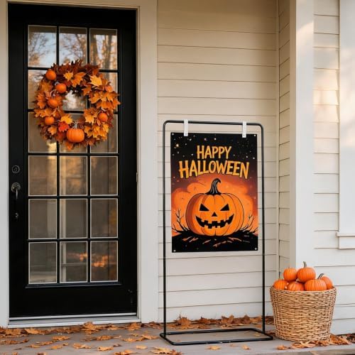 Wedding Sign Stand, Welcome Poster Easel Stand,Black,2 Pack - Image 4