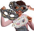 Big Dot of Happiness Masquerade - Mask Decorations - Venetian Mask Party Large Photo Props - 3 Pc by BigDotofHappiness