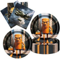 Italian Brainrot Party Supplies 40pck include 20 plates, 20 napkins for the birthday Italian Brainrot party decoration by ShrooFit