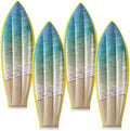 JellyArch 4 Pcs Ocean Waves Inflatable Surf Board 36 in Luau Party Decor by JellyArch