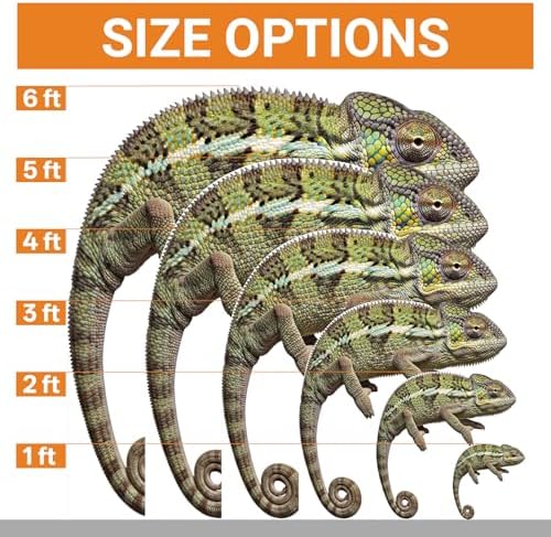 Chameleon 1FT Life Size Cardboard Cutout, Animal Standup, 1 PC - Image 3