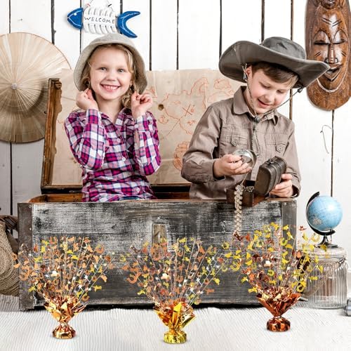 3 Pcs Western Cowboy Table Centerpieces Wild West Party Decors - Image 5