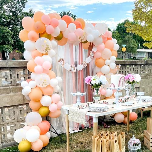 KICNIC Balloon Arch Strip Kit, 32.8 ft Tape Strips, 200 Glue Point Dots - Image 6