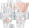 Pickmesh 50 Pcs Fall Little Pumpkin Baby Shower Plastic Cup, Pink by Pickmesh