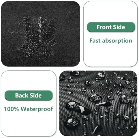 Black Carpet Runner Rug for Party and Event, Non-Slip TPR Rubber Backed Aisle Runway red Rug for Step, Proposal & Wedding Christmas Thanksgiving Decorations, Runway Rug for Prom(3 x 10ft, 450 GSM) - Image 6