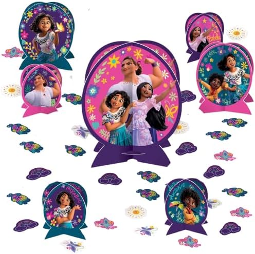 Encanto Table Centerpiece Kit (27 Pc Set) - High-Quality & Sturdy, Perfect Party Essential For Themed Parties & Events by AmscanPartySupplies