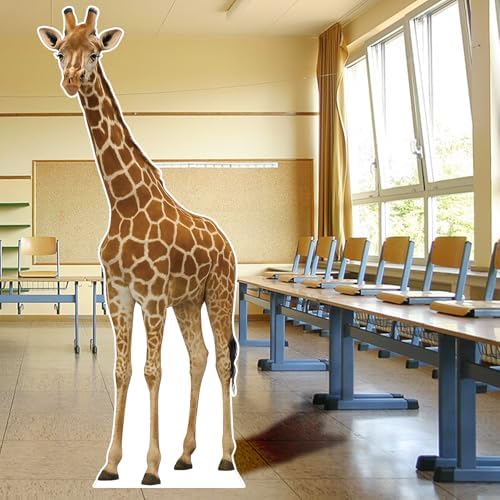 Giraffe 4FT Life Size Cardboard Cutout Standup, for Birthday - Image 4