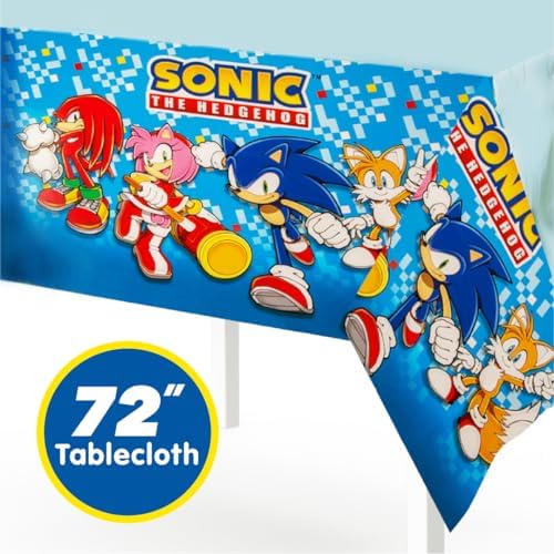 Sonic The Hedgehog Birthday Party Kit - Complete Supplies for 10, Video Game Themed Decorations, Licensed Banner, Plates, Cups, Balloons, Games, and Favors for Kids' Celebration - Image 5