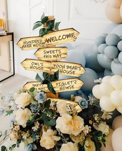 Baby Shower Decorations 11PCS Arrow Party Signs Birthday Decor Double Sided Sign for Oh Baby Party - Image 3