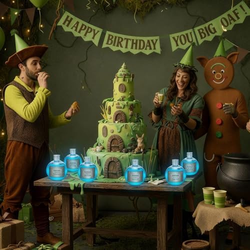 12 Pcs Ogre Party Favors Spherical Potion Bottles, 5.07 oz - Image 6
