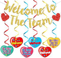 Welcome To The Team Banner Welcome Decorations Welcome Banner for Office by Yavxzvbw