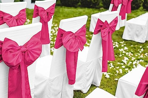 12 Pack Hot Pink Satin Table Runner 12 x 108 Inch Long Premium Table Runners for Wedding Party Events Decoration Birthday Parties Banquets Decorations Graduations Engagements - Image 6