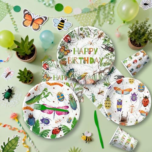 Bug Birthday Decorations, Garden Nature Themed Insect Party Supplies - Image 5