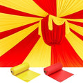 Moukeren 2 Roll Circus Carnival Table Cover Backdrop, Yellow, Red by Moukeren