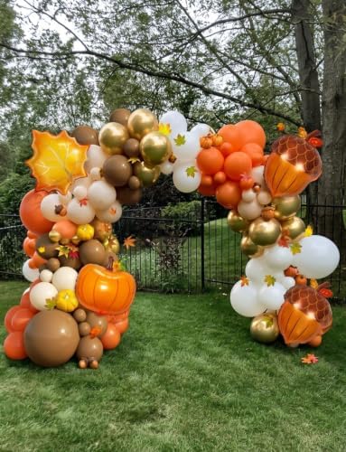 Fall Thanksgiving Balloon Garland Arch Kit, Fall Party Decor - Image 4