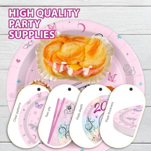 96Pcs Y2K Birthday Party Decorations, Serves 24 - Image 5