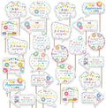 24pcs Customer Service Week Appreciation Decor Photo Prop, Donut by Weekgrat