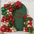 Christmas Balloon Arch Kit for Christmas Party Decorations by NUTTYBASH