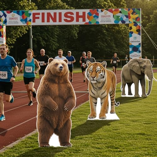 Turkey Life Size Cardboard Cutout, 2FT Fun Animal Standup, 1 PC - Image 5