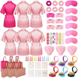 60 PCS Spa Party Favors for Girls, Sleepover Party Supplies, Mix by ZhouBoat