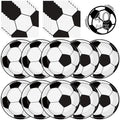 40Pcs Soccer Plates and Napkins Party Supplies - Soccer Birthday Party Decorations Tableware Set, Disposable Paper Dinner Plates Napkins for Sport Themed Soccers Parties Table Decor Favors, Serves 20 by Litmitfu