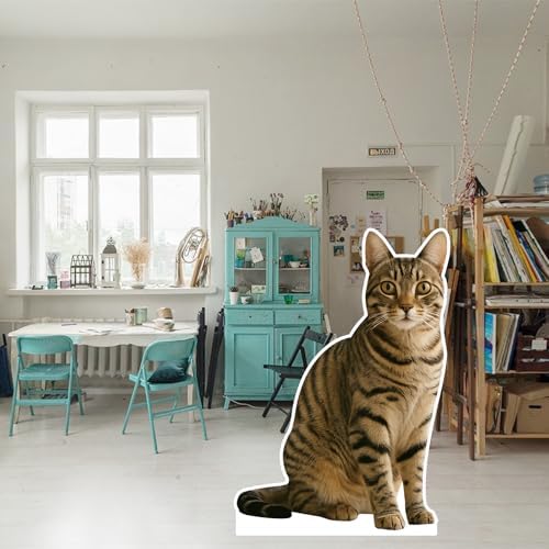 Chinese Li Hua Cat 4FT Life Size Cardboard Cutout, 1 PC - Image 5