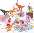 Weysat 27 Pcs Dinosaur Cake Toppers Birthday Decorations Animal Theme Set by Weysat
