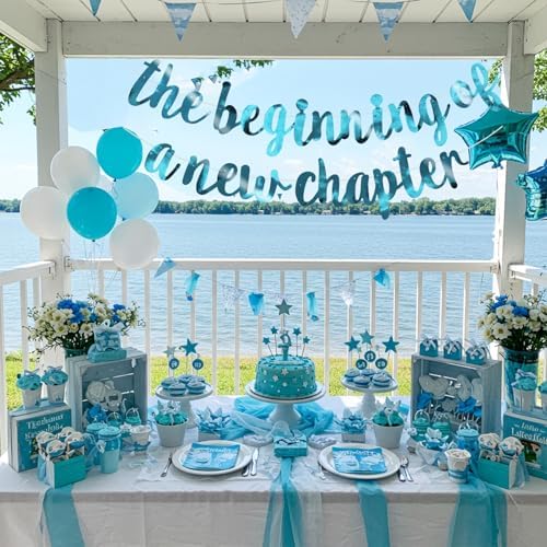 BEISHIDA Bright Lake Blue Pre-Strung The Beginning of A New Chapter Banner - Image 6