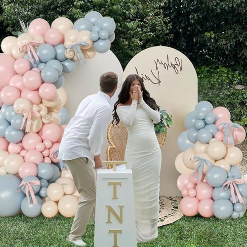 Gender Reveal Balloon Kit, 141Pcs Baby Shower Decorations - Image 2
