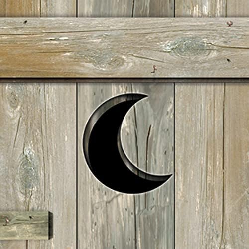 Beistle Outhouse Door Cover Rustic Wood Look Decoration 5 Feet x 30 Inches - Image 3