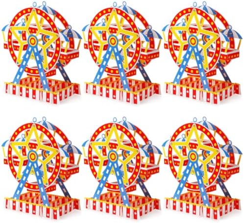 Epakh 6 Sets Carnival Party Ferris Wheel Centerpiece Decorations, Classics by Epakh
