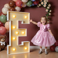 imprsv 3FT Marquee Letters, Large Light Up Letters E Sign for Party Decor by Letsmakeitimpressive
