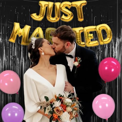 3 Pack 3.28ft x 6.56ft Glitter Black Tinsel Foil Fringe Curtains, Photo Booth Backdrop Party Decorations for Birthday Wedding Baby Shower Graduation Bachelorette New Years - Image 4