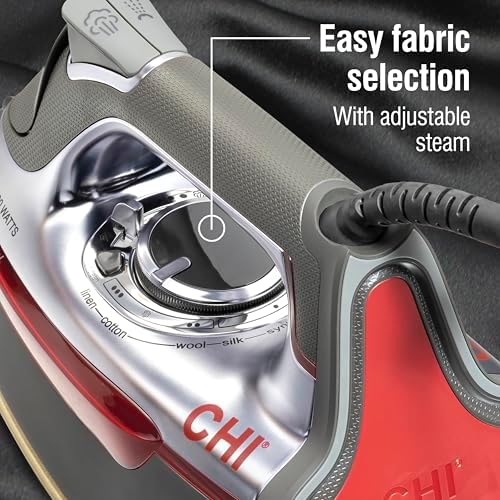 CHI Steam Professional Iron for Clothes with Vertical Steam Burst - Image 4