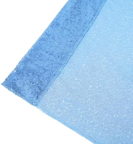 Poise3EHome Blue Sequin Backdrop,10FT x 10FT Sequin Photography Backdrop Curtain for Party Decoration, Baby Blue - Image 7