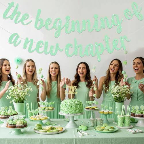 BEISHIDA Light Green Pre-Strung The Beginning of A New Chapter Banner - Image 4