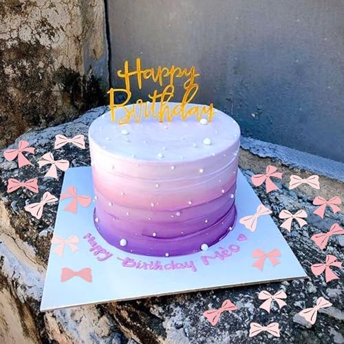 200Pcs Double-sided Pink Bows Confetti Bow Bowknot Table Decorations for Baby Shower Girls Coquette Birthday Party Decoration Bridal Shower Engagement Wedding Bachelorette Party Confetti Supplies - Image 6