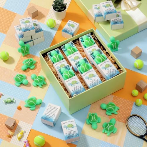 Wettarn 25 Sets Tennis Positive Gifts Sport Party Favors with Boxes - Image 5