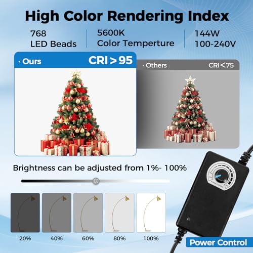 Photo Light Box, Portable 47"x39"x78" Photo Studio Light Box, Shooting Tent Kit with 768 Light Beads and 3 Color Backdrops. Large Lightbox with 6 Stepless Dimming Light Boards for Photography - Image 2