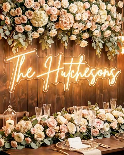 CIONAOR Custom Neon Sign, Business or Wedding LED Neon Sign Customizable,Personalized Name Light for Salon Beauty Nail Studios, Light Up Sign for Bar Bakeries Coffee Shop Art Decors - Image 3