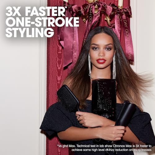 ghd Chronos Max 2” Styler Professional Flat Iron, Gift Set, Black Gift Set - Image 4