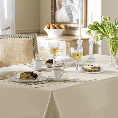 Fitable 6 Pack Nature Tablecloths 70x120 Inch for 6-8 Ft Rectangle Tables - Image 2
