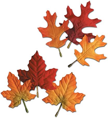 Beistle , 48 Piece Autumn Leaves, 4.5" to 5.5" by Beistle