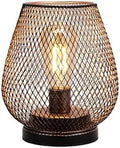 JHY DESIGN Metal Cage LED Lantern Battery Powered Cordless Accent Light with LED Great for Weddings Parties Patio Events for Indoors Outdoors by JHYDESIGN