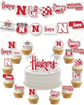 Nebraska Huskers Party Decorations University of Nebraska Graduation 42 Pc by PartyKandyDecorGifts