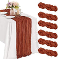10FT Cheesecloth Table Runner Boho Party Home Decorations by JALANCY