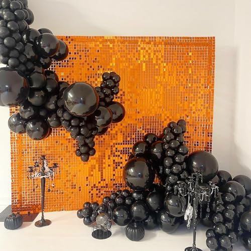 COKAOBE LiteGrid Series Shimmer Wall Backdrop - 24Pcs Orange - Image 6