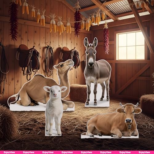 Nativity Donkey 6FT Life Size Cardboard Cutout, Xmas, 1 PC - Image 5