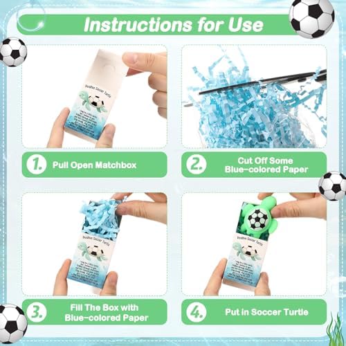 Wettarn 25 Sets Positive Soccer Gift with Boxes, Team Gifts - Image 3