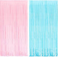 BRAVESHINE Tinsel Fringe Curtain Backdrop | Foil Curtains Streamers | 2Pcs by BRAVESHINE